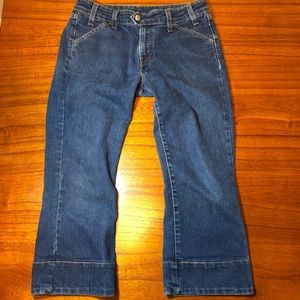 Levi cropped jeans